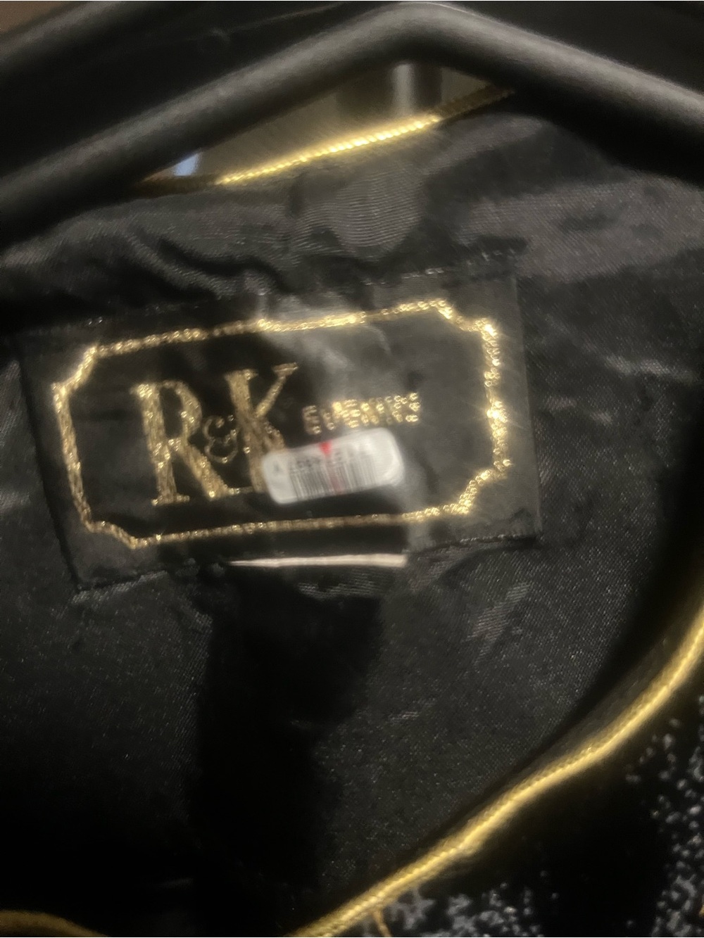 R&K Evening Floral Embroidered Velvet Jacket - Picture 2 of 4